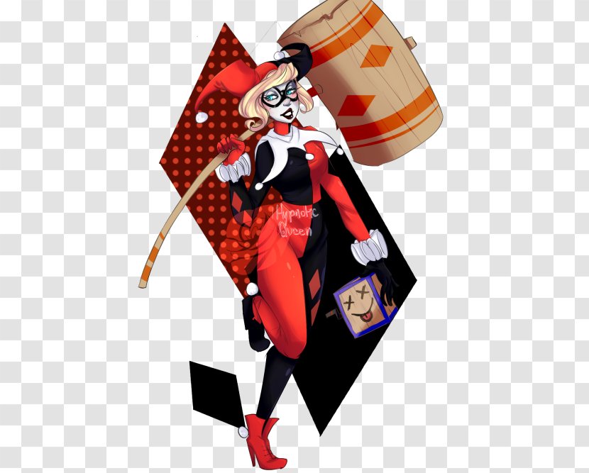 Harley Quinn Illustration Fan Art Cartoon Character Transparent PNG