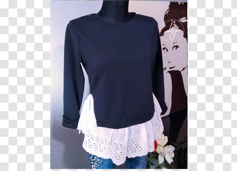 Blouse T-shirt Sweater Sleeve Bluza - La Cuisine Moda Transparent PNG