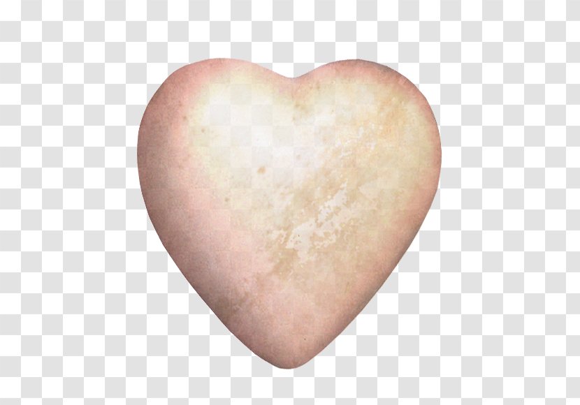 Heart Download Icon - Hand Drawn Heart-shaped Stone Decoration Transparent PNG
