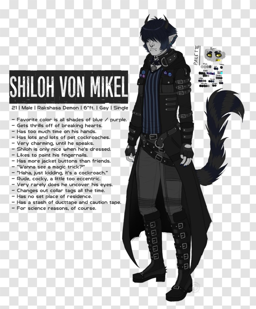 Costume Design Character Fiction - Mikel Transparent PNG