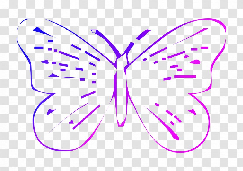 Coloring Book Drawing Painting Papillon - Wing Transparent PNG