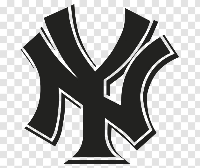 Logos And Uniforms Of The New York Yankees Yankee Stadium MLB Cross-stitch - Text Transparent PNG