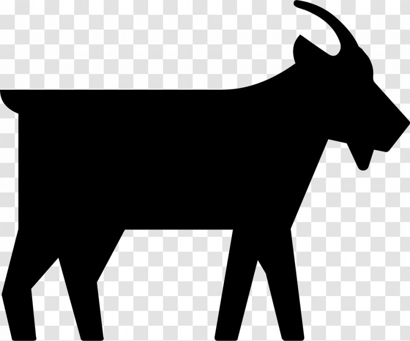 Cattle Goat Silhouette Pack Animal Clip Art Transparent PNG