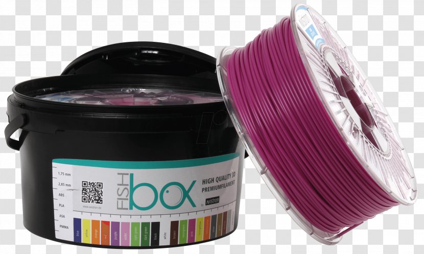 3D Printing Filament Acrylonitrile Butadiene Styrene Ciljno Nalaganje Three-dimensional Space - 3d - Violet Transparent PNG