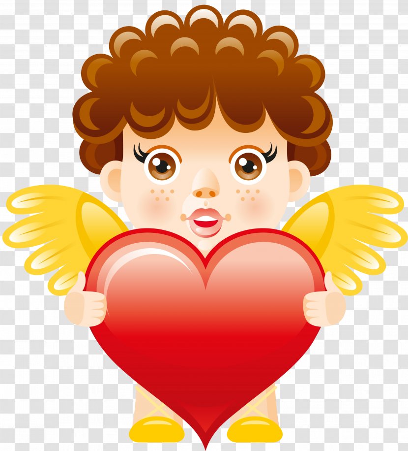 Love Angel Clip Art - Heart Transparent PNG