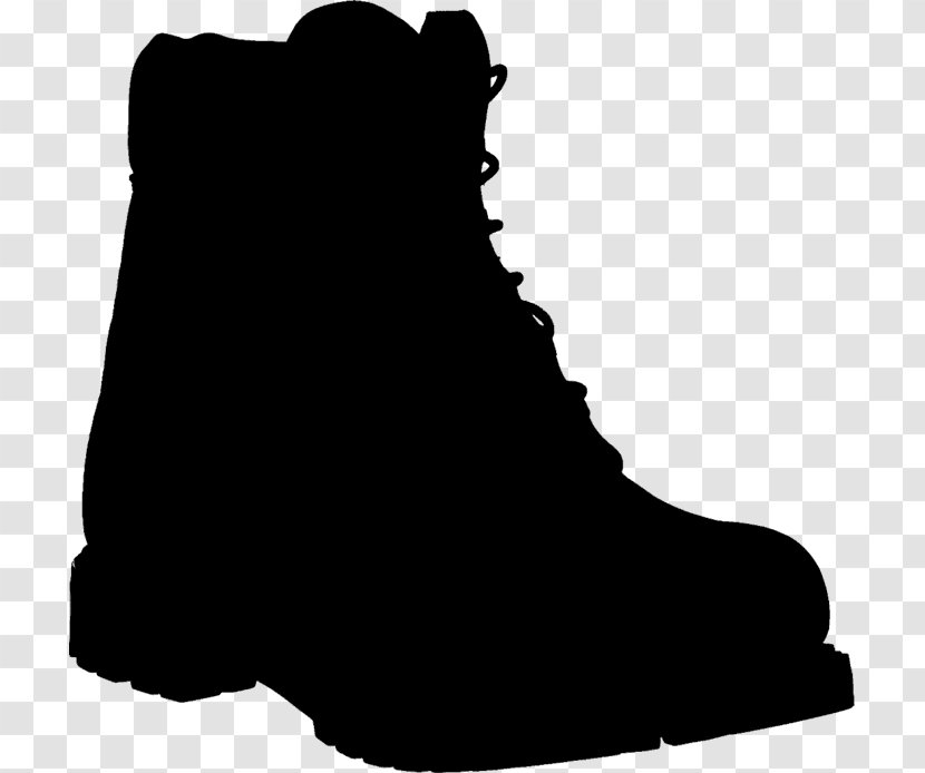 Shoe Boot Walking Joint Font - Black - Footwear Transparent PNG