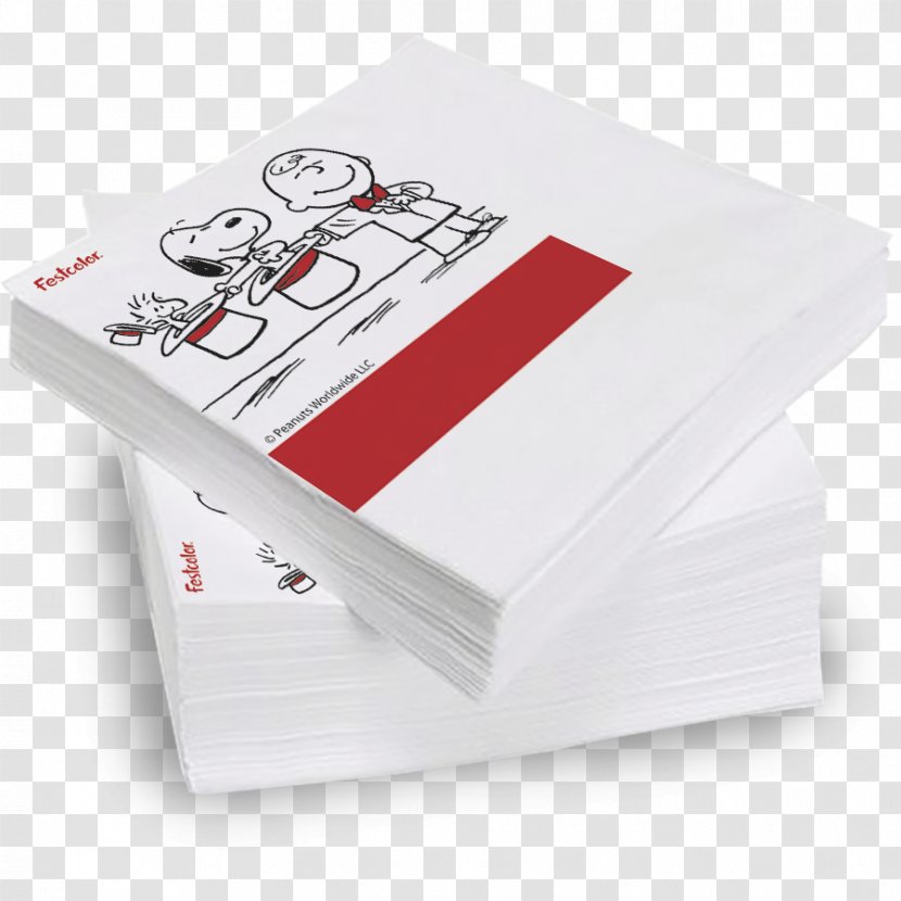 Paper Cloth Napkins Snoopy - Design Transparent PNG
