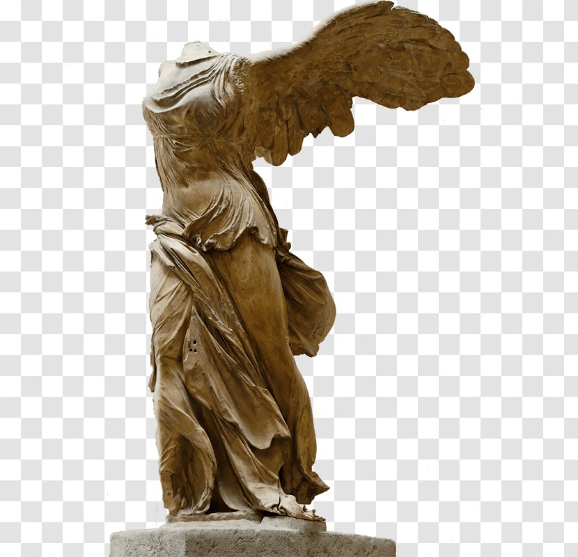 Winged Victory Of Samothrace Musée Du Louvre 2nd Century BC Nike - Greek Art Transparent PNG