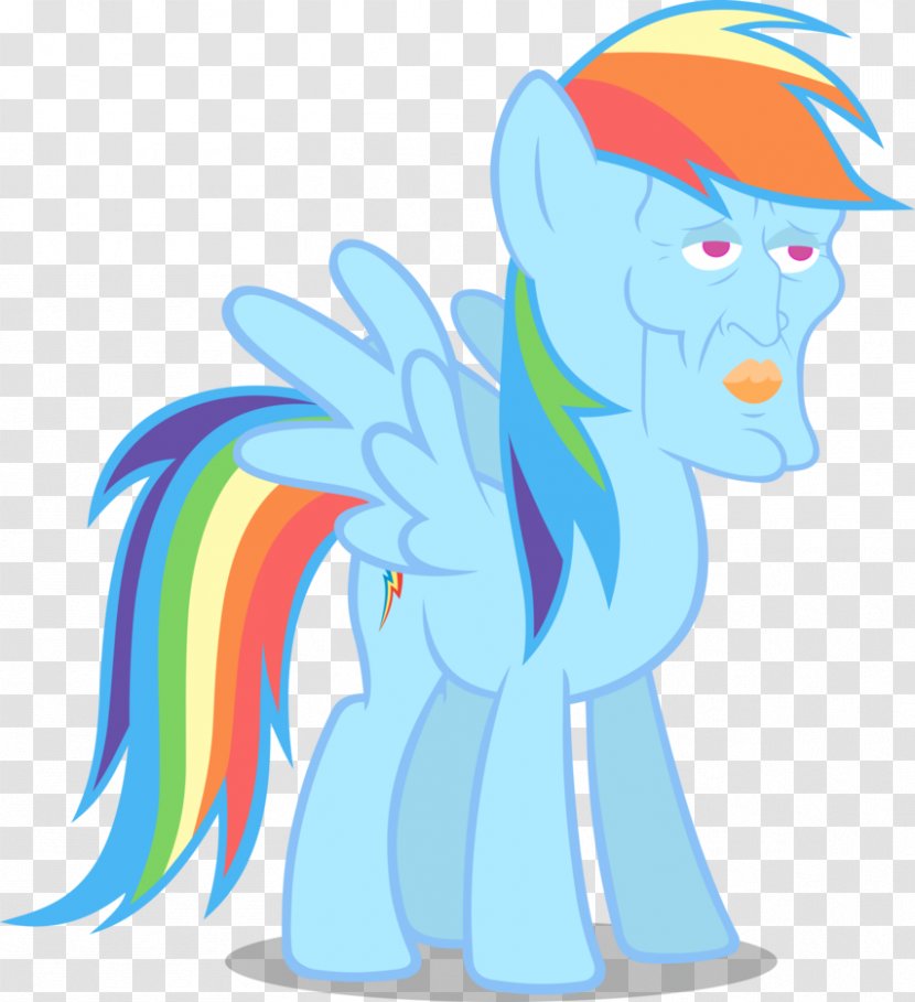 Rainbow Dash Pinkie Pie Pony Twilight Sparkle Rarity - Fictional Character - Handsome Transparent PNG