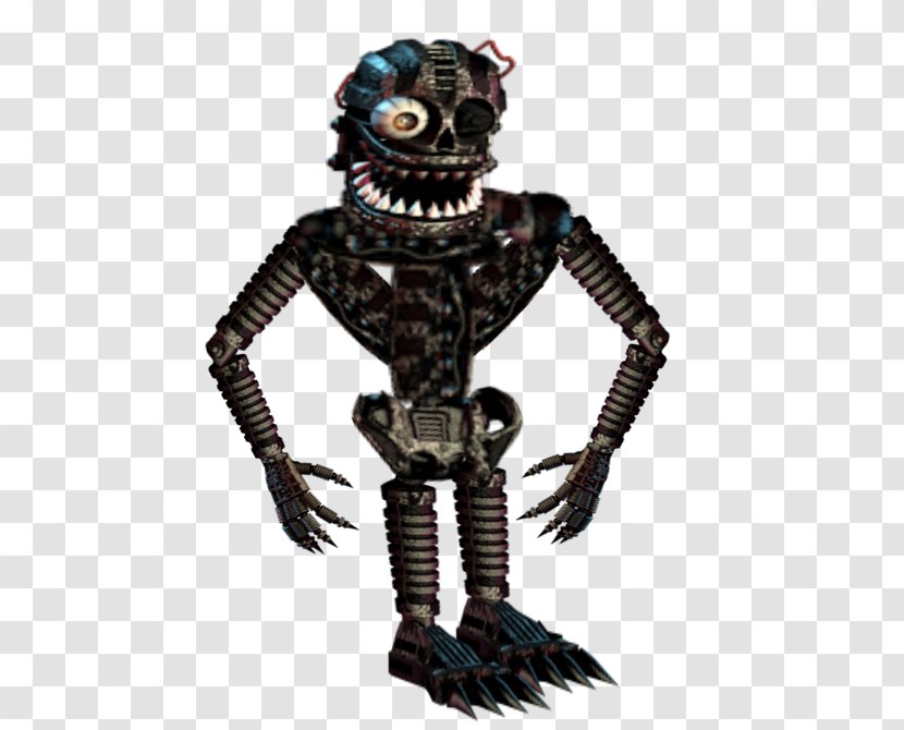 Five Nights At Freddy's 4 Nightmare DeviantArt Endoskeleton - Action Figure - Art Game Transparent PNG