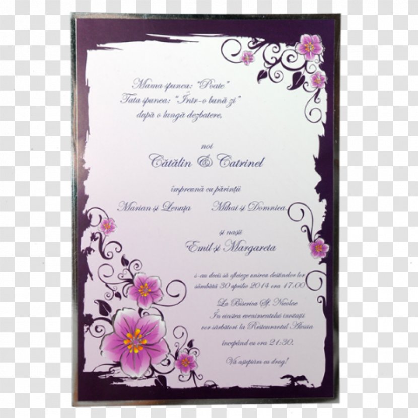 Wedding Invitation Convite Bridegroom Ring - Flower - Catalogue Transparent PNG