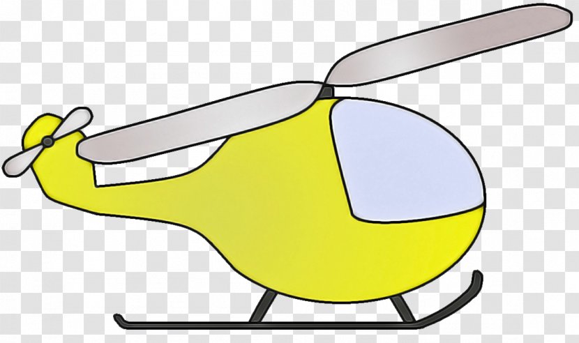 Yellow Clip Art Cartoon Line Thumb Transparent PNG
