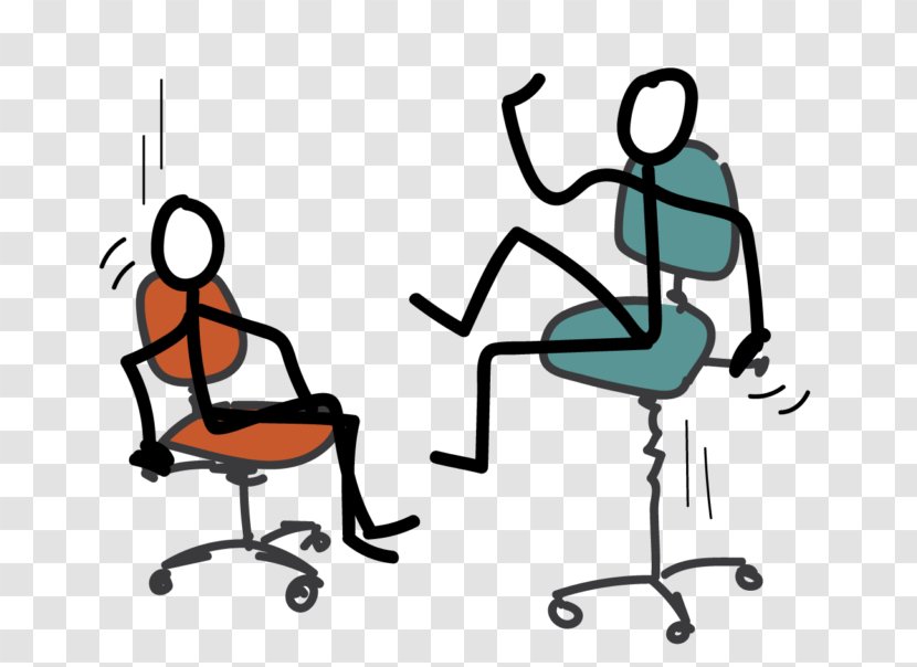 Office & Desk Chairs Clip Art Human Behavior Role-playing - Diagram - Having Serious Discussion Transparent PNG