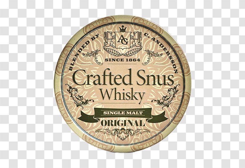 Whiskey Ettan Snus Islay Whisky Tobacco - Label Transparent PNG