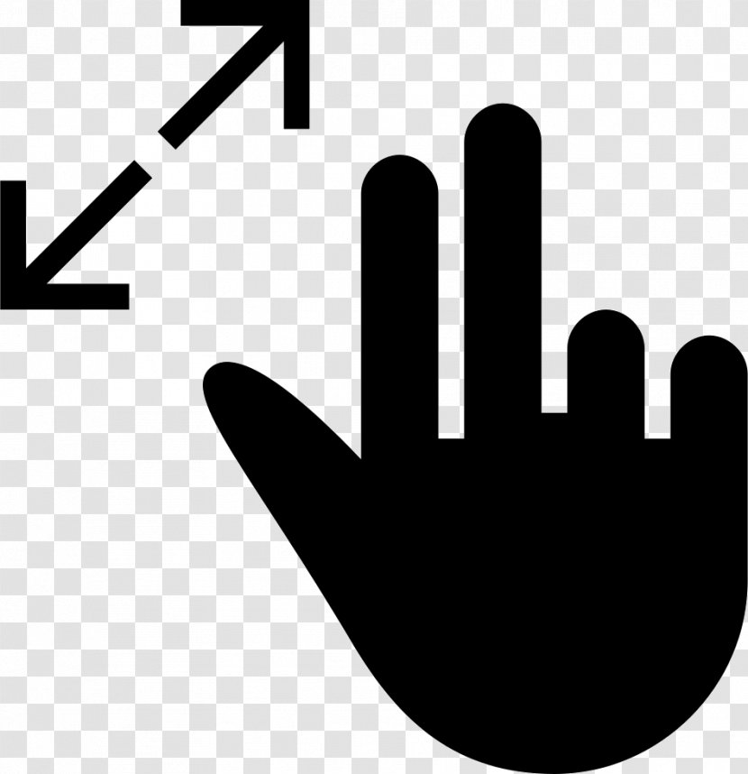 Finger Logo Gesture Symbol Transparent PNG