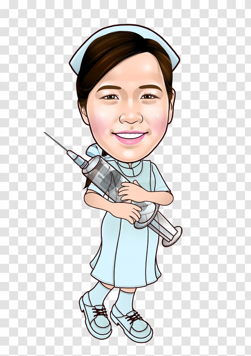 Cartoon Nurse Physician Nursing - Frame - Venice Transparent PNG