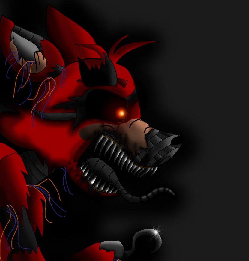 Five Nights At Freddy's Desktop Wallpaper Nightmare DeviantArt - Silhouette - Foxy Transparent PNG