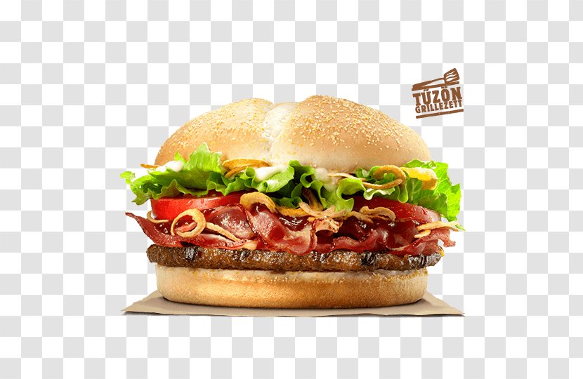 Whopper Hamburger Big King Cheeseburger Chicken Sandwich - Ham And Cheese - Steak Burger Transparent PNG