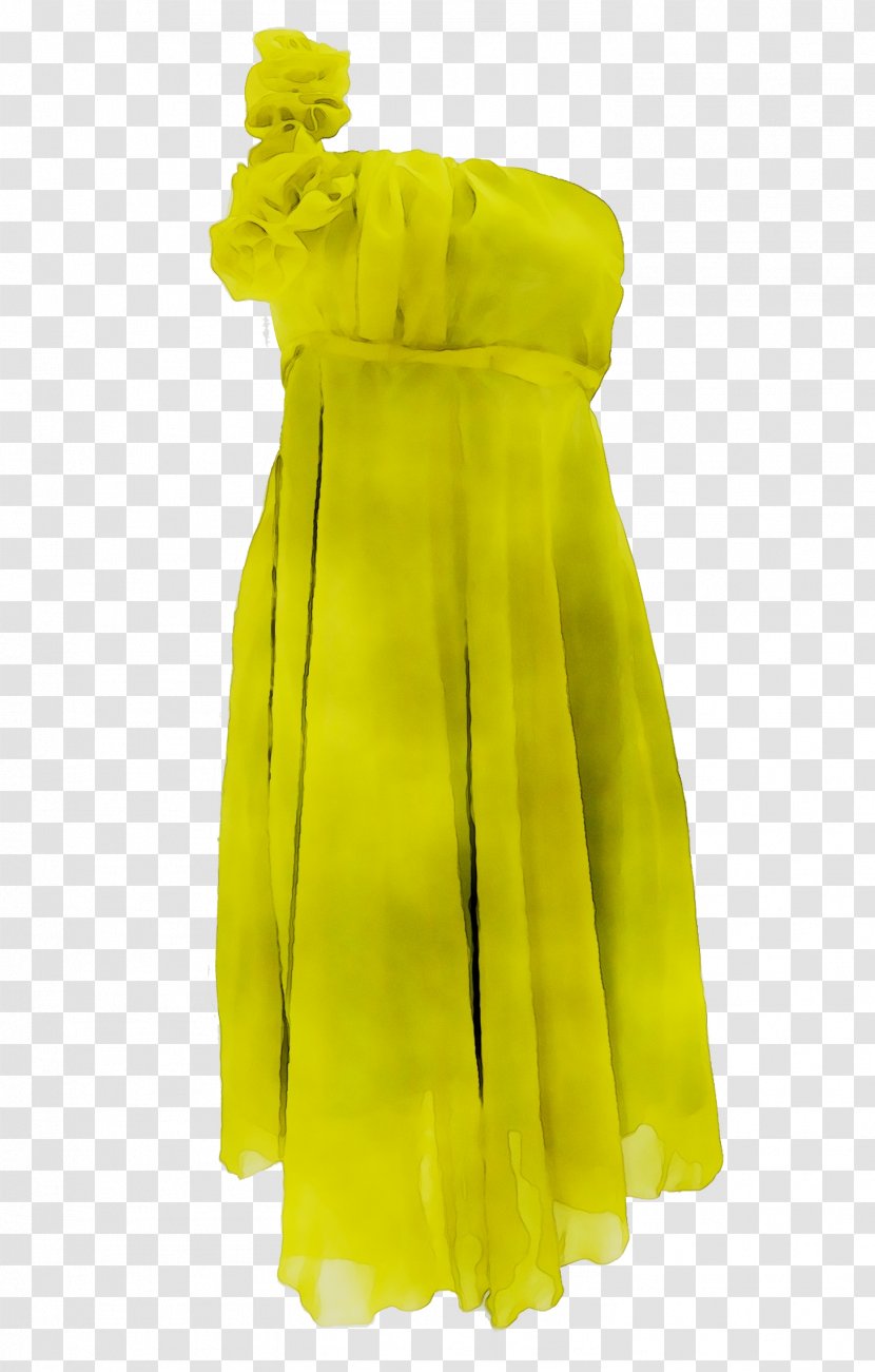 Cocktail Dress Yellow - Sleeve Transparent PNG