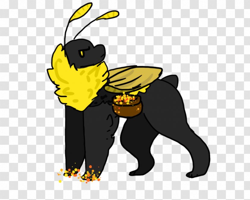 Cat Honey Bee Clip Art Transparent PNG