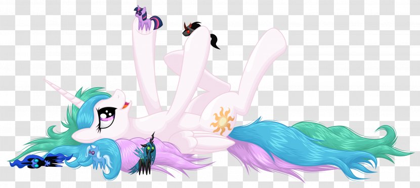 Fototapeta Room Child Feather Wallpaper - Cartoon - Pics Of Princess Celestia Transparent PNG