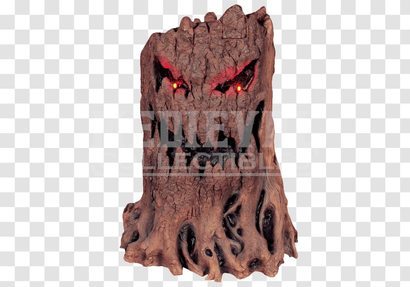 Tree Stump Fireplace Mask Halloween - Heart Transparent PNG