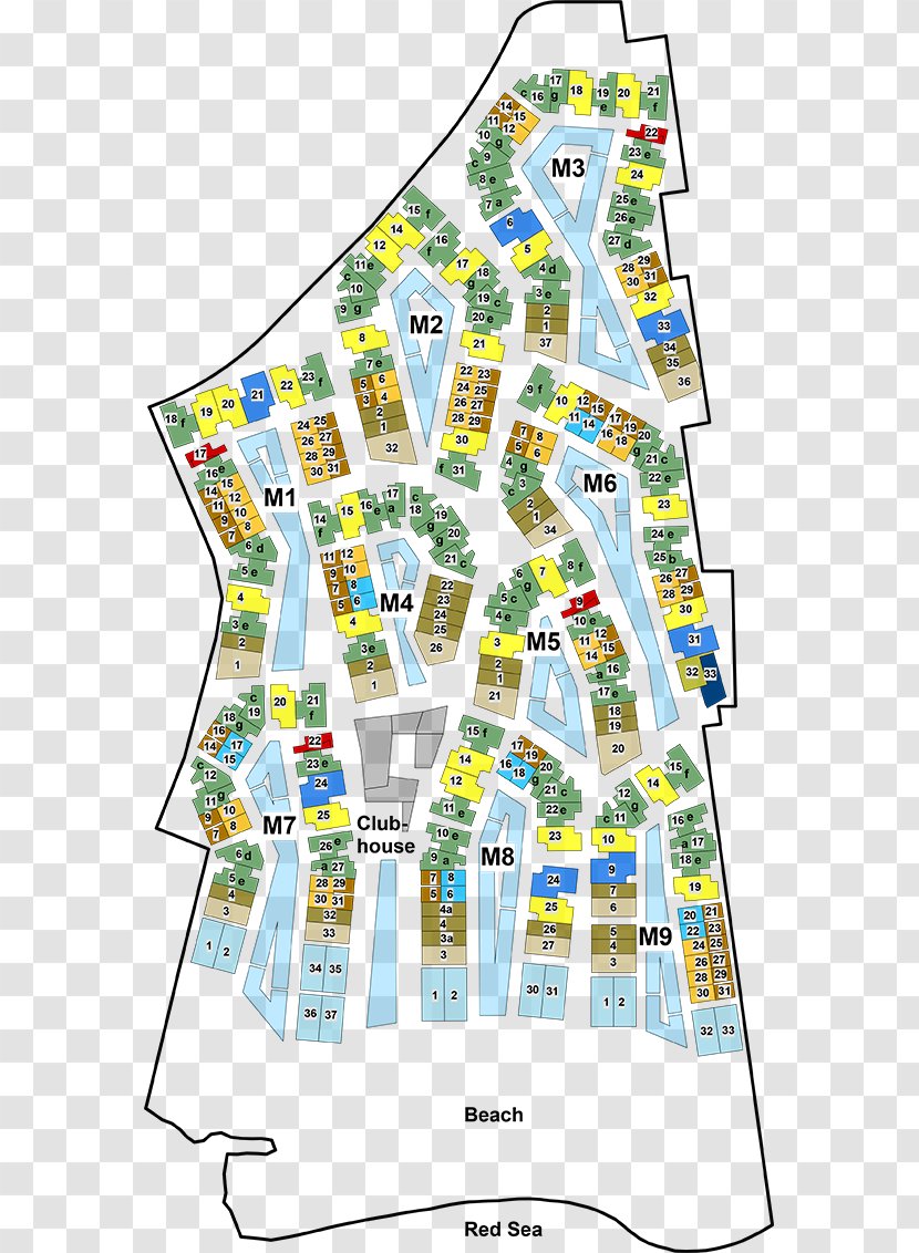 Urban Design Residential Area Map Recreation Point Transparent PNG