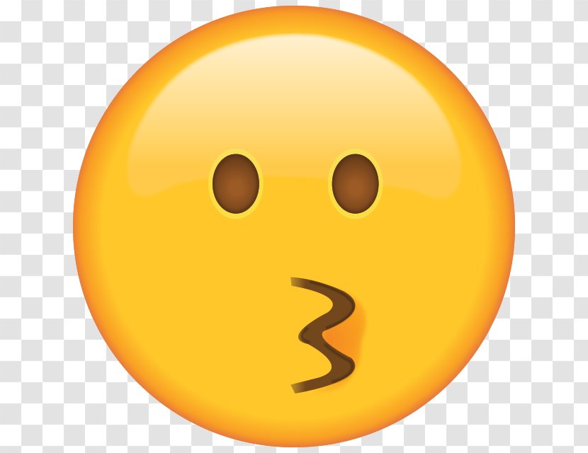 Emoji Kiss Emoticon Smiley Wink - Affection Transparent PNG