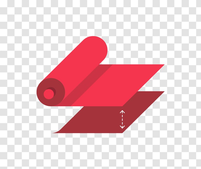 Logo Line Brand Angle - Red - Romanian Transparent PNG