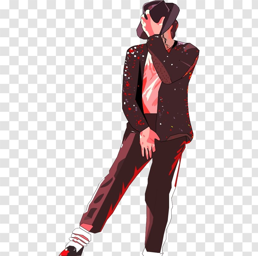 Thriller Dance Songwriter - Silhouette - Micheal Jackson Transparent PNG