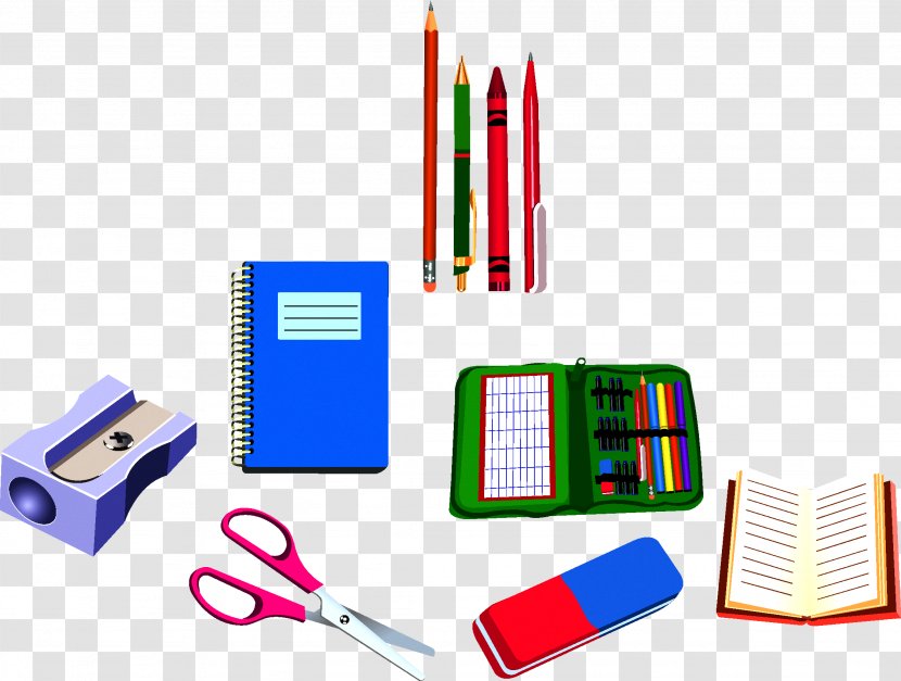 School Supplies Drawing Clip Art - Pencil - Learning Tools Transparent PNG