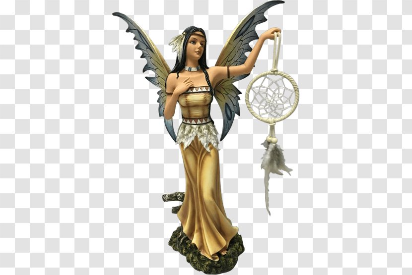 Dreamcatcher Fairy Figurine Statue Pixie - Mythology Transparent PNG