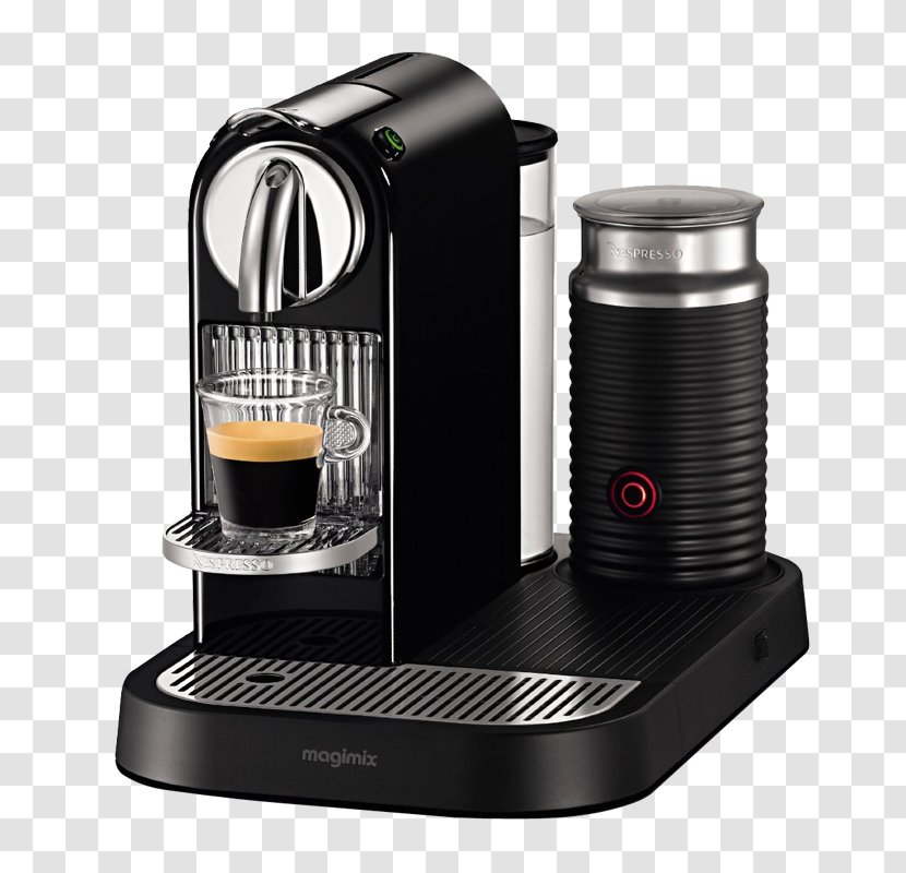 De'Longhi Nespresso Citiz & Milk EN 267 Espresso Machines - Small Appliance Transparent PNG