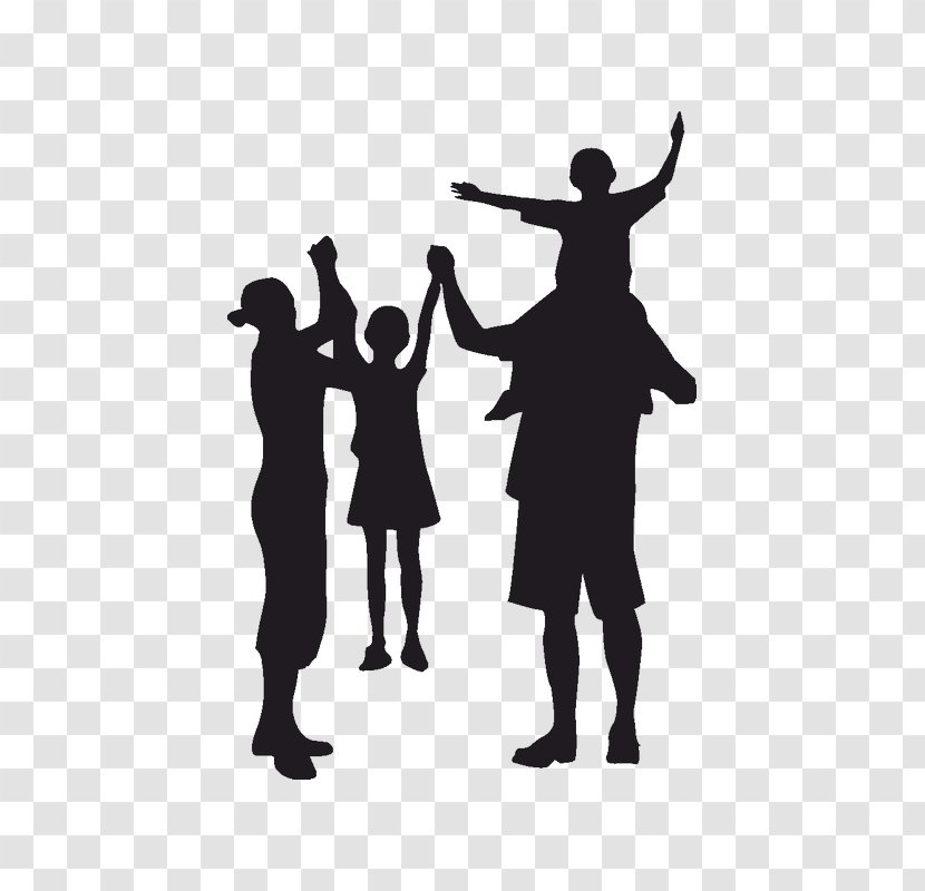 Family Reunion Child Father Silhouette Transparent PNG