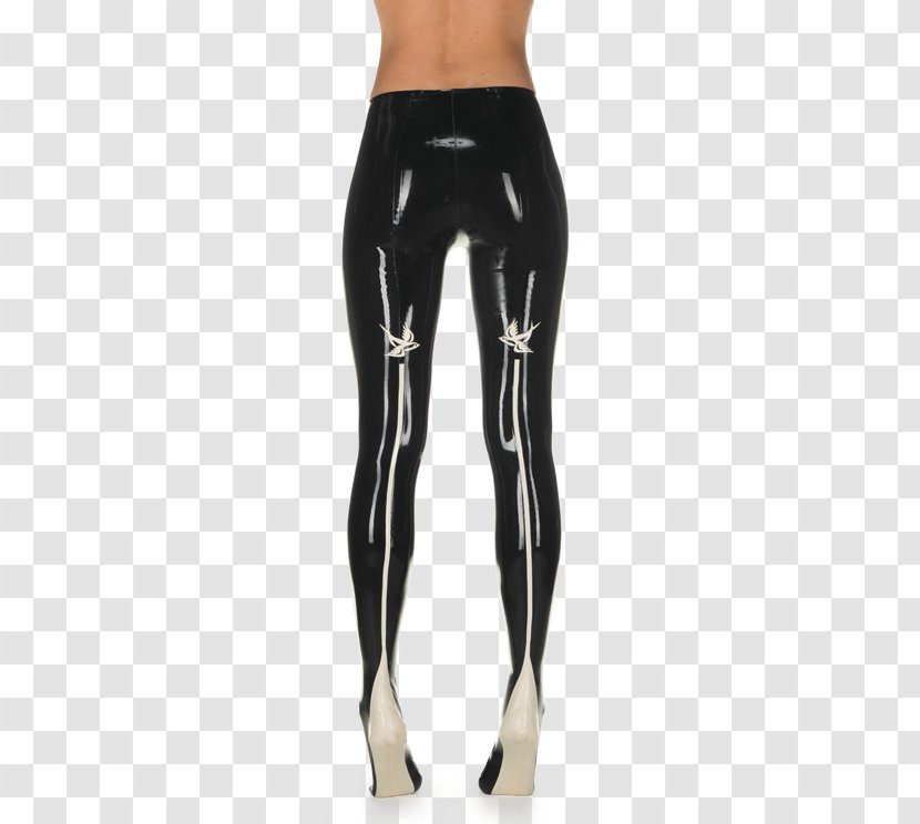 Leggings Waist LaTeX - Cartoon - Woman Stockings Transparent PNG