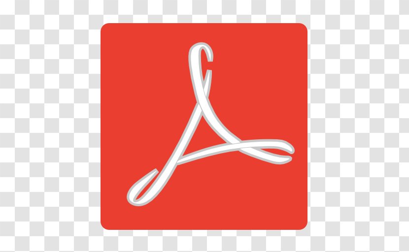 Text Symbol Red Line - Handheld Devices - Other Acrobat Transparent PNG