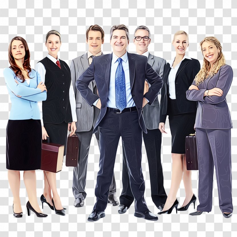 Social Group Team Job White-collar Worker Business - Wet Ink - Uniform Businessperson Transparent PNG