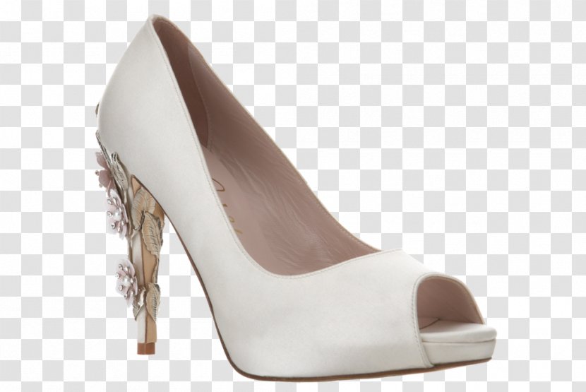 High-heeled Shoe Court Bride Wedding Shoes - Bridal Transparent PNG