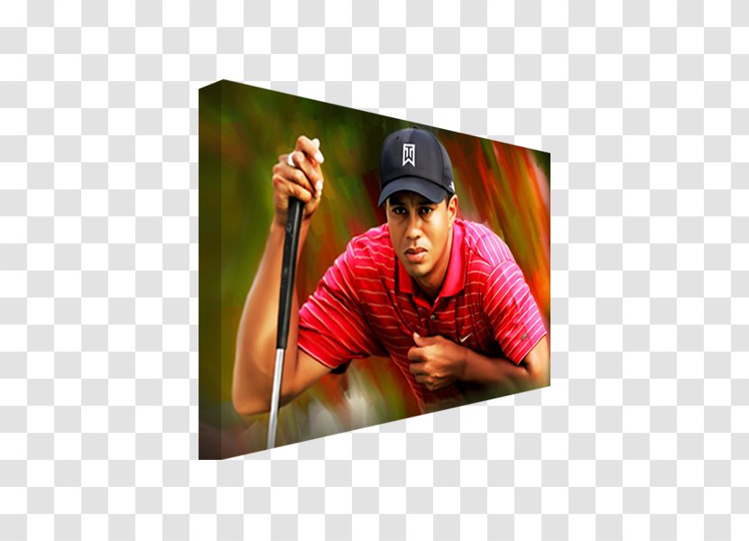 Tiger Woods PGA TOUR Canvas Golf Gallery Wrap - Art Transparent PNG