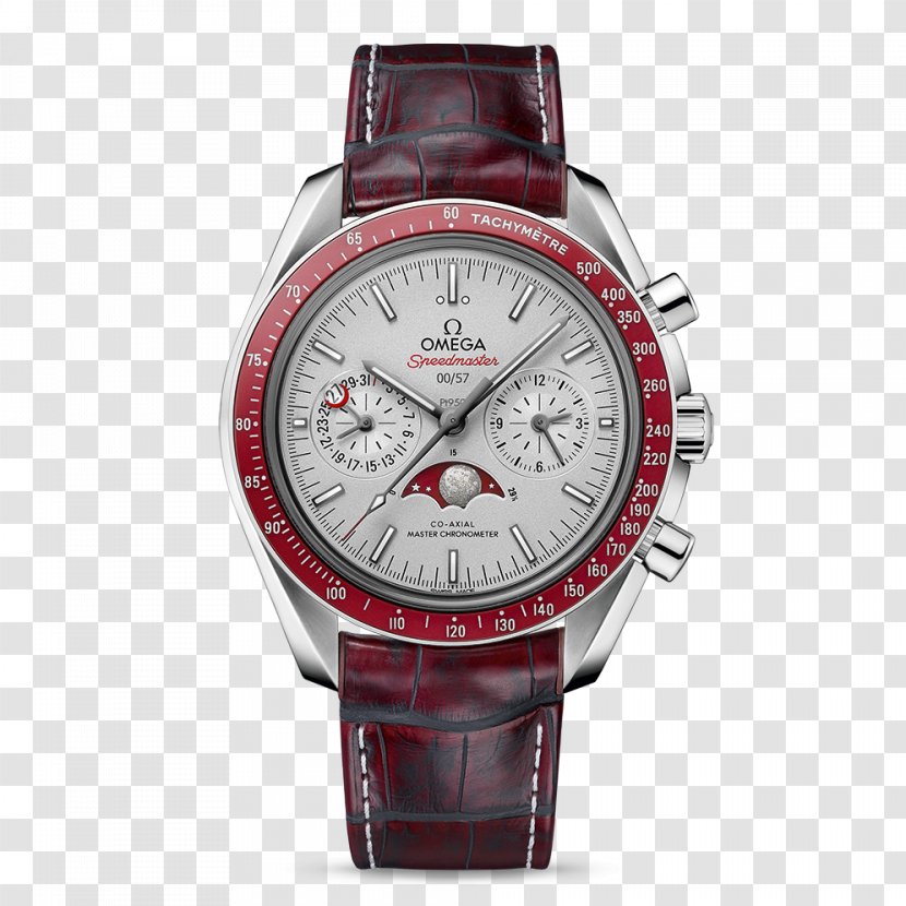 Omega Speedmaster SA Coaxial Escapement Jewellery Watch - Moonwatch Chronograph Transparent PNG