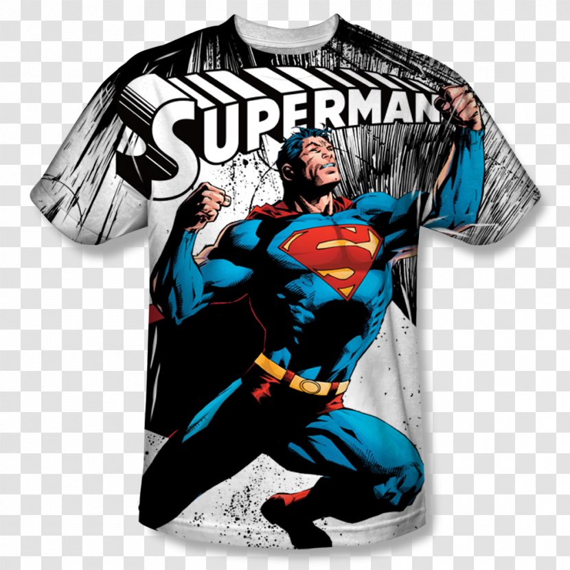 Printed T-shirt Superman Sleeve - Fictional Character - Gloves Infinity Transparent PNG