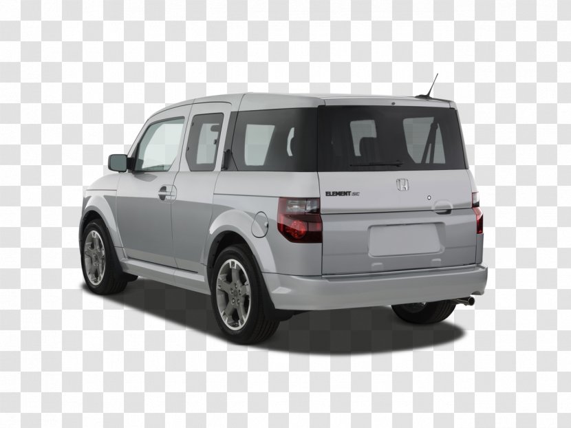 2011 Honda Element 2008 2005 2003 2007 - Minivan Transparent PNG