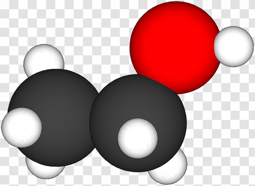 Ethanol Molecule Ion Model Atom - Ball Transparent PNG