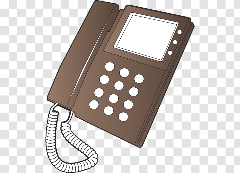 Telephone IPhone Office Clip Art - Intercom - Phone Publicity Transparent PNG