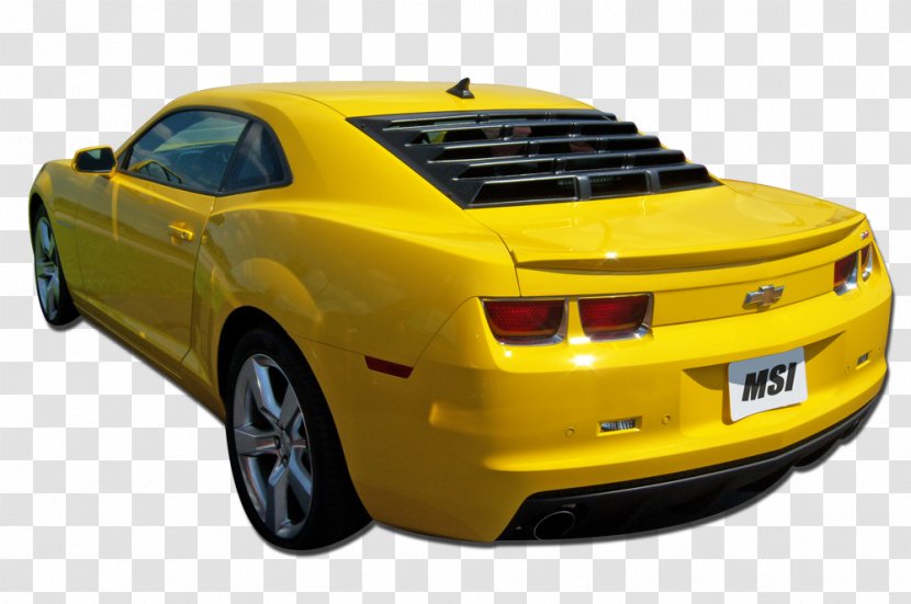 2013 Chevrolet Camaro 2010 2016 Car Window - Second Generation - Yellow Pic Transparent PNG