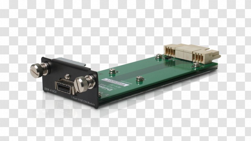 10 Gigabit Ethernet Small Form-factor Pluggable Transceiver Network Switch - Fiber Media Converter - Electronics Transparent PNG