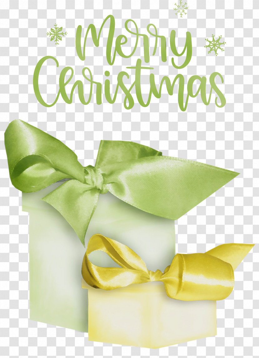 Ribbon Yellow Gift Meter Font Transparent PNG