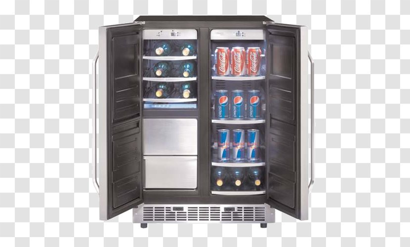 Refrigerator Wine Cooler Drink Transparent PNG
