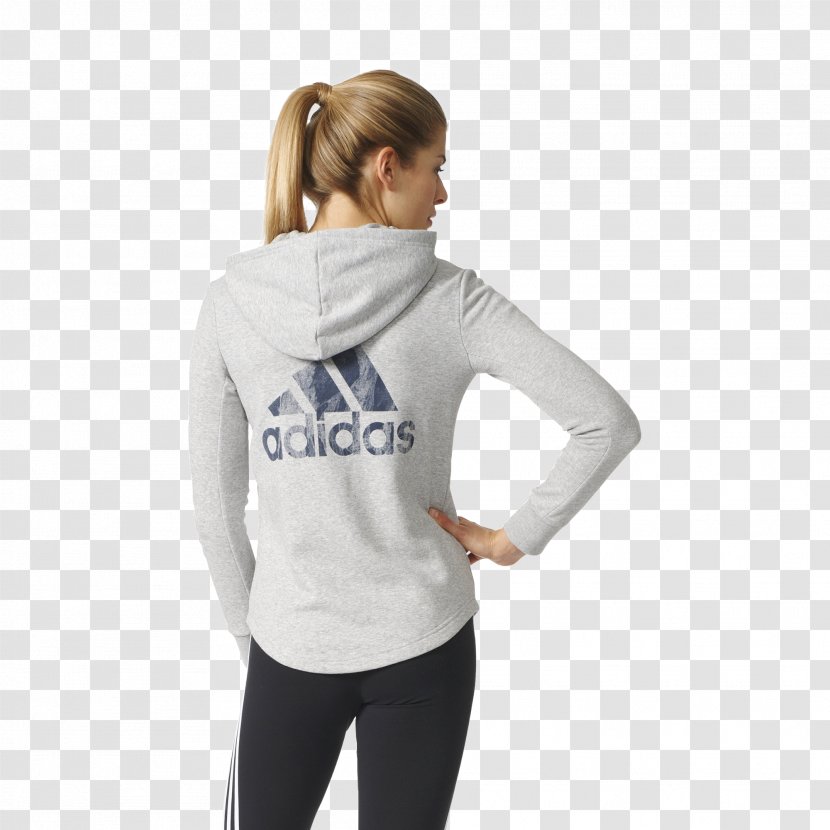 Hoodie T-shirt Bluza Adidas - Sleeve Transparent PNG