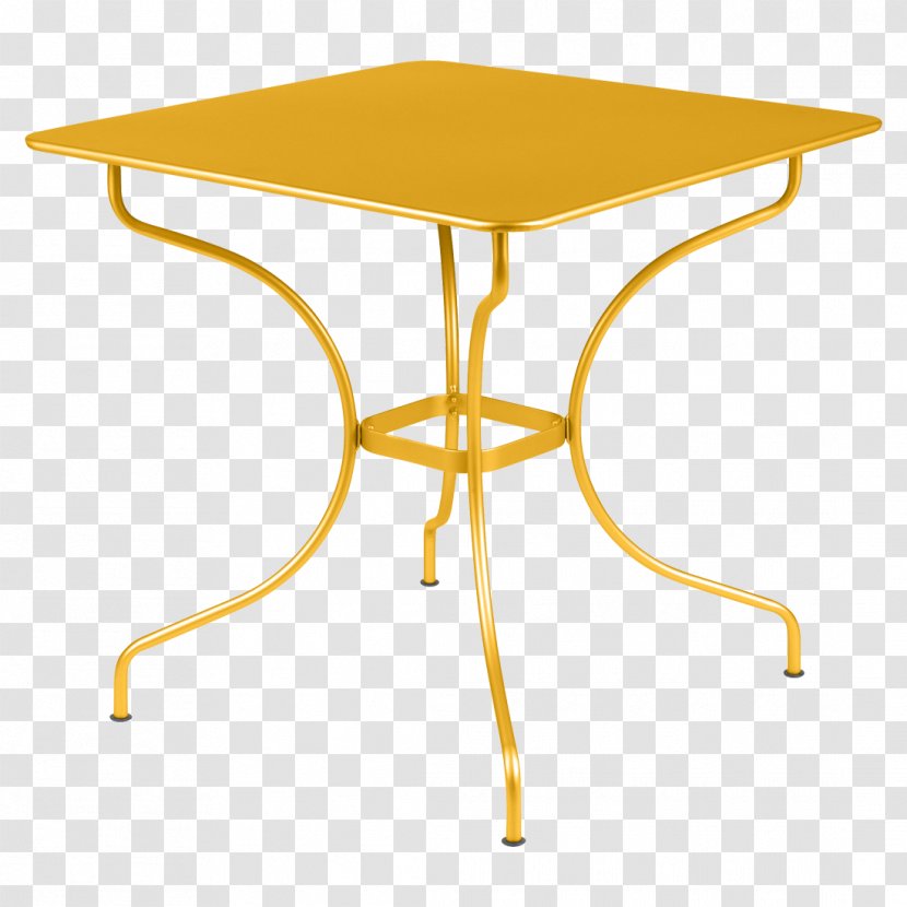 Table Garden Furniture Fermob SA Chair - Paris Opera Transparent PNG